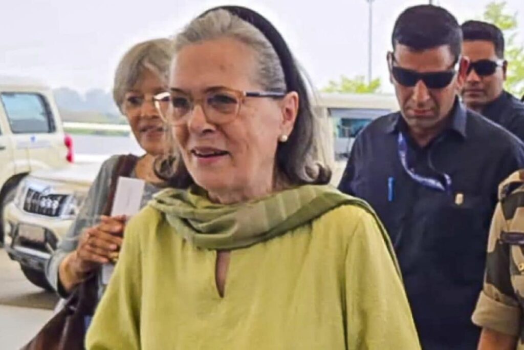 'Vande Mataram': Sonia Gandhi's Message To Nation On Her 79th Birthday