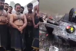 Shiva Lingam Vandalised At Draksharama Temple In Andhra, CM Naidu Orders Strict Action