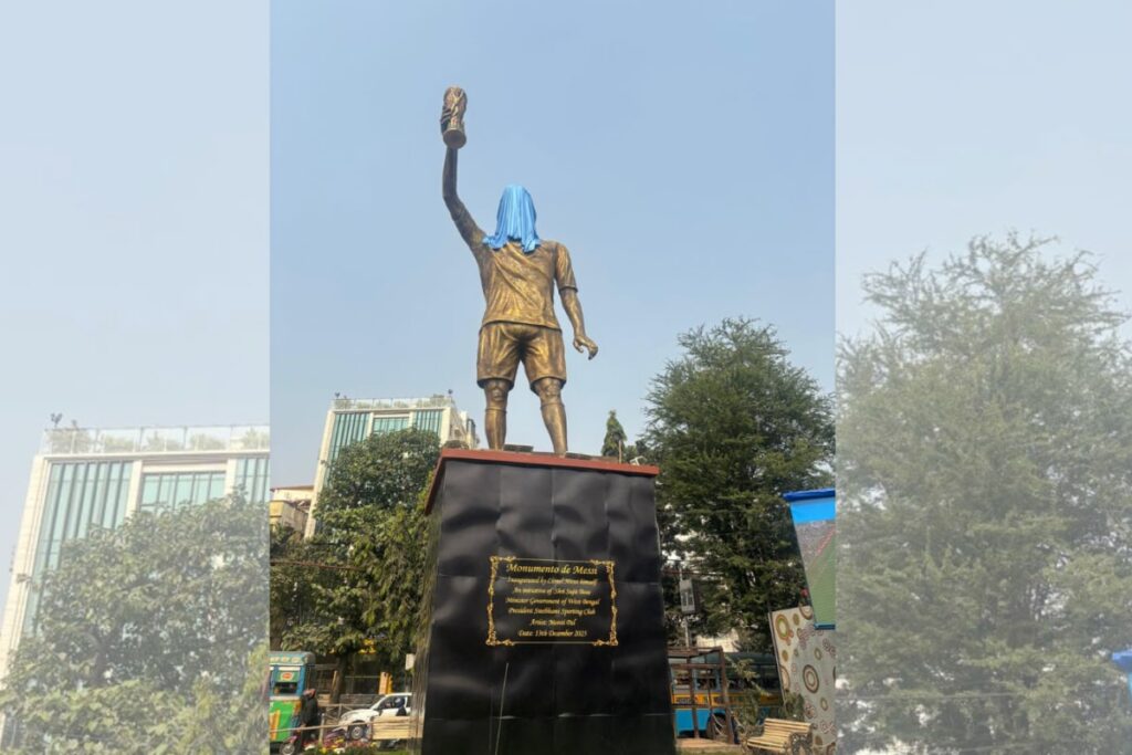 Kolkata Set For Historic Welcome As Lionel Messi Arrives To Unveil 70-Foot Statue