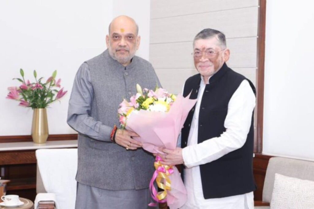 Jharkhand Governor Meets Amit Shah Amid Buzz Over Hemant Soren-BJP Tie-up