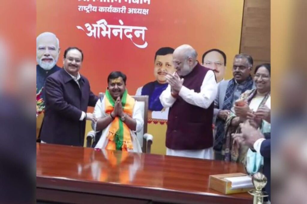 Nitin Nabin Takes Charge As BJP National Working President At Party HQ In New Delhi