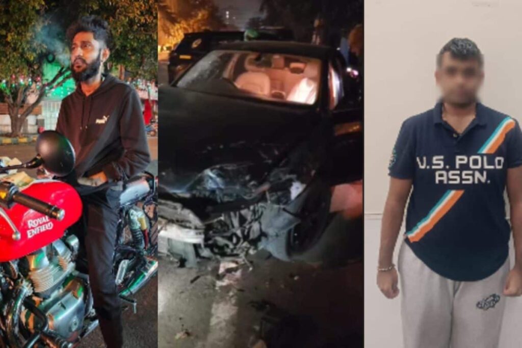 Speeding Audi Driven By Drunk Student Mows Down Pedestrian In Bengaluru’s HSR Layout, Arrested