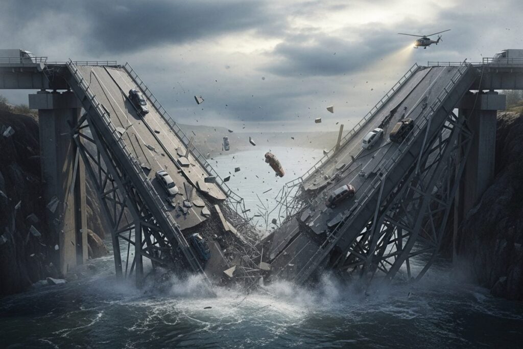 MP Man Dies After Bridge Collapses While Returning From Sister's Wedding