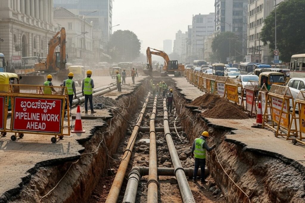 After 40 Years, Bengaluru’s MG Road To Be Dug Up For Pipeline Replacement: Check Details
