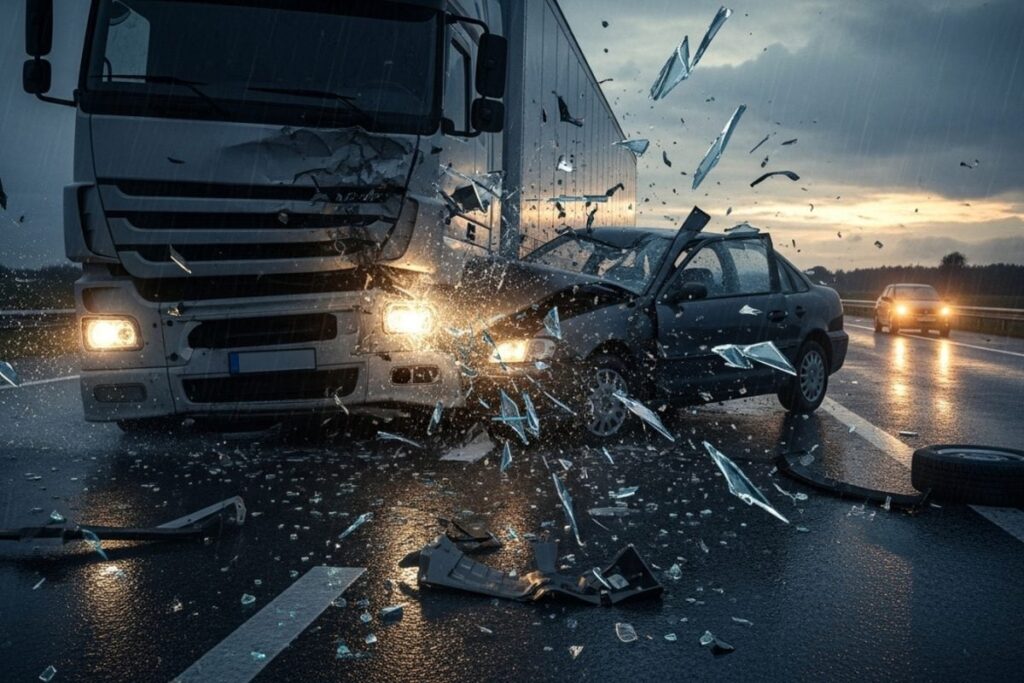 Five Killed, Three Seriously Injured As Truck Collides With Car In Maharashtra’s Solapur