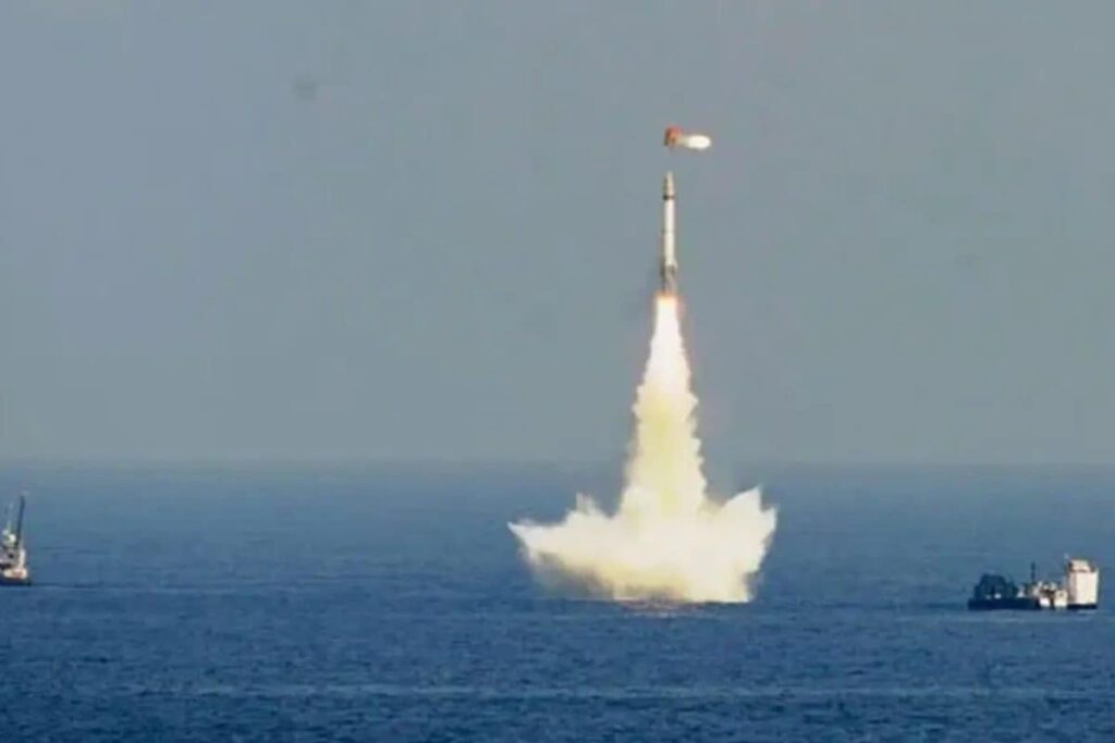 India Successfully Tests 3,500 Km Range K-4 Missile From Nuclear Submarine INS Arighaat