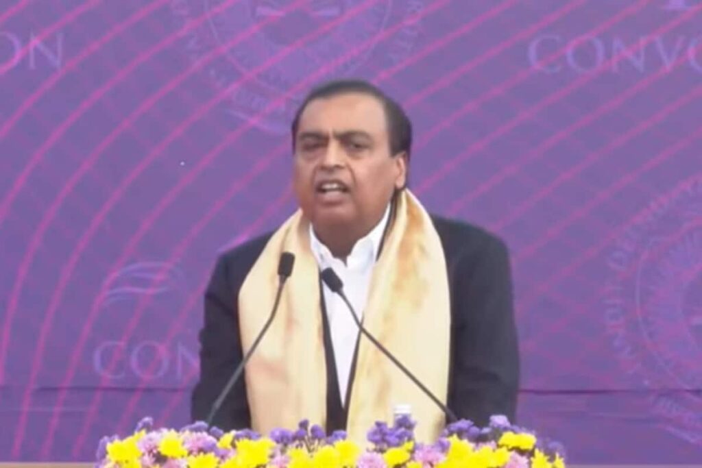 'Torchbearers Of India's Aspirations': Mukesh Ambani Tells University Students To Drive The Future