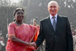 Putin Receives Ceremonial Welcome At Rashtrapati Bhavan From President Murmu | Video