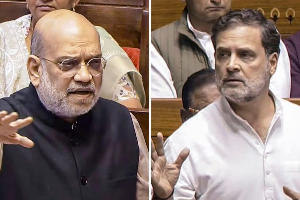 ‘You Can’t Dictate’: Amit Shah Retorts As Rahul Gandhi Interjects, Makes New Debate Demand