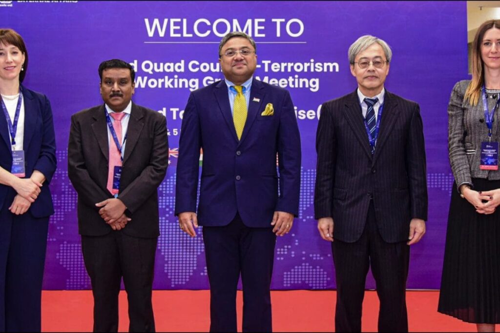 Quad Officials Meet Twice In A Week: India, US Host Talks On Counter-Terrorism, Humanitarian Aid