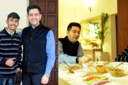 Raghav Chadha Invites Blinkit Delivery Partner For Lunch After Low-Pay Video Goes Viral | Watch
