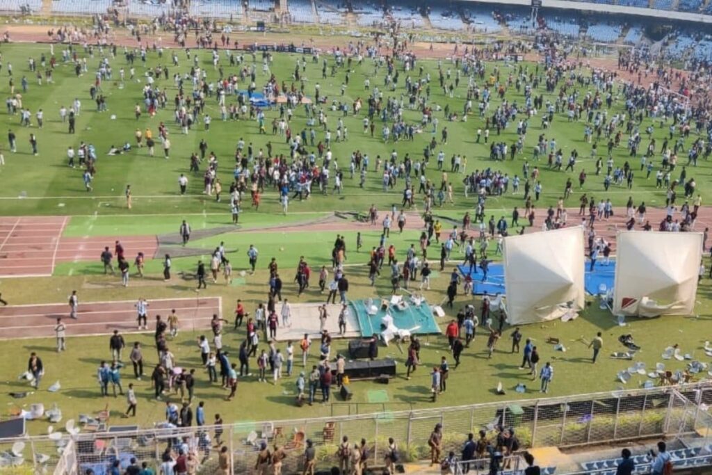 'Total Embarrassment': BJP Slams TMC Over 'Zero Management' At Messi's Kolkata Event