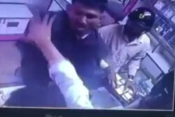 Caught On Camera: Armed Assailants Rob Jewellery Store Near Bengaluru At Gunpoint