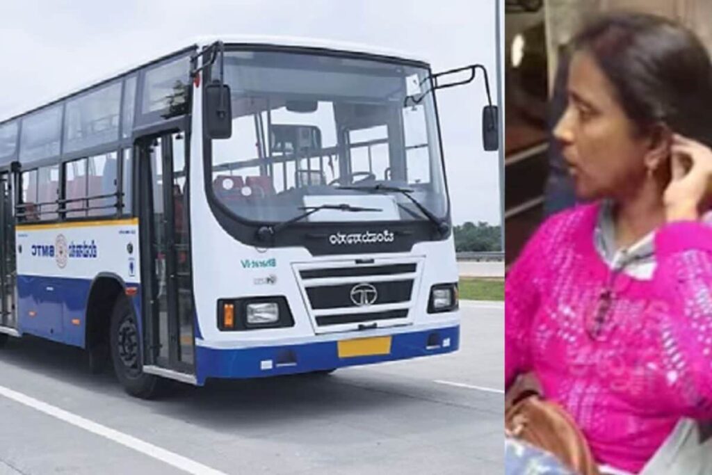 Woman Tears Free BMTC Ticket, Argues With Passengers On Bus In Bengaluru