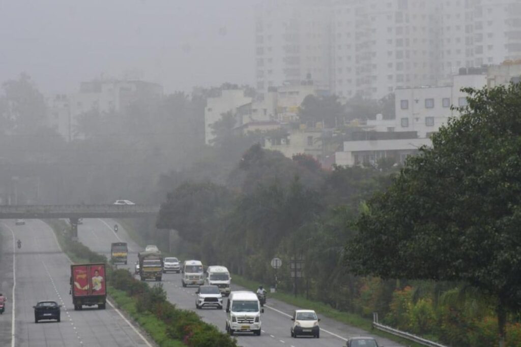 Rain And Cold Grip Bengaluru As Cold Wave Alert Covers Parts Of Karnataka