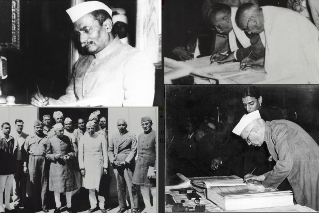 The Day India Signed Its Future: Rare Photos Of Nehru, Patel And Others