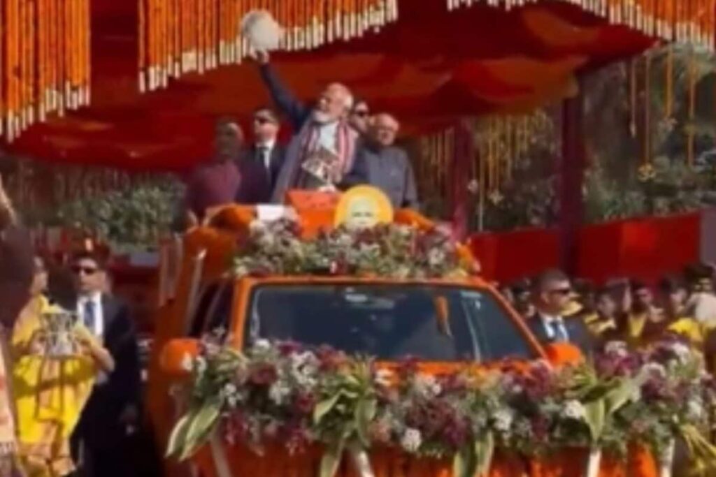 108 Horses, Damroo In Hand: PM Modi Leads 'Shaurya Yatra' At Somnath