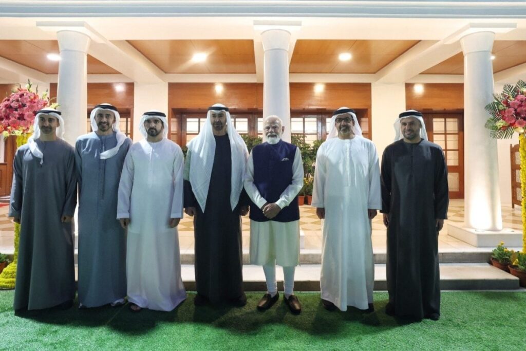 'Reflects Enduring Bond Of Trust': PM Modi Hosts UAE President, His Family Members At 7 LKM