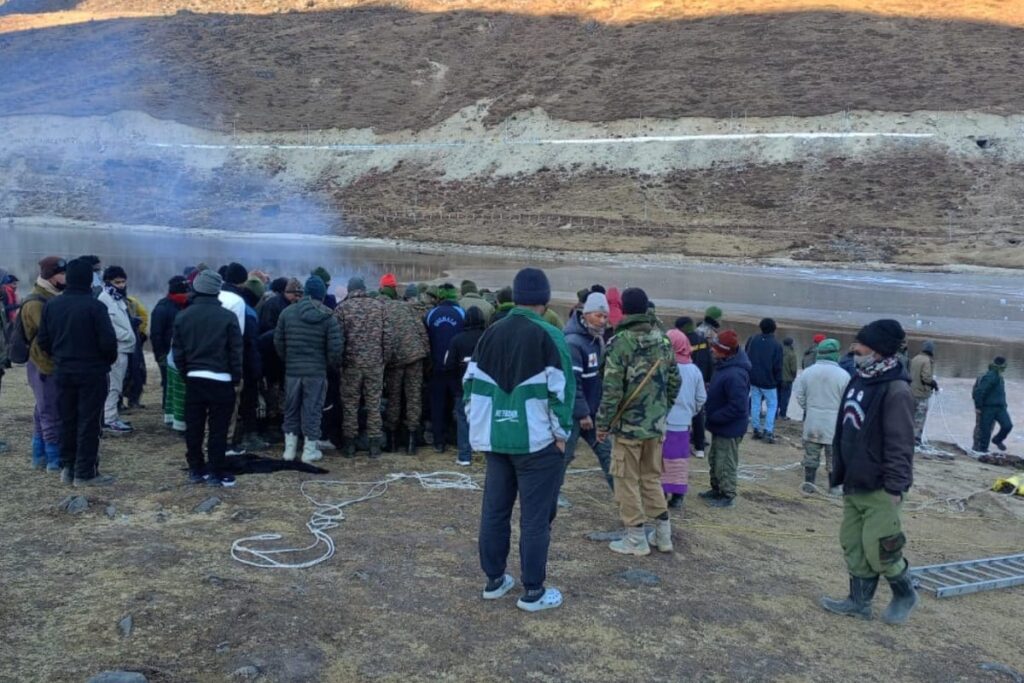 Two Kerala Tourists Died After Slipping Into Frozen Sela Lake In Arunachal Pradesh