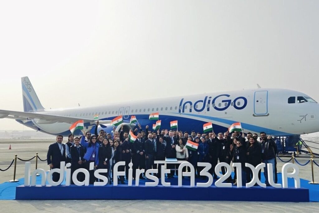 IndiGo Receives First Airbus A321XLR, To Launch Non-Stop Flights To Athens, Bali