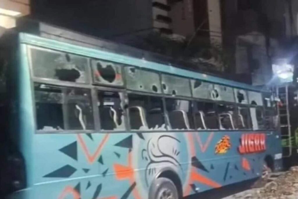 Violence Erupts In Ujjain’s Tarana After Youth Attacked, Stones Pelted, Buses Set On Fire