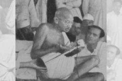 From Nehru Making Bier To Family Members' Last Prayers: Rare Photos Of Last Rites Of Mahatma Gandhi