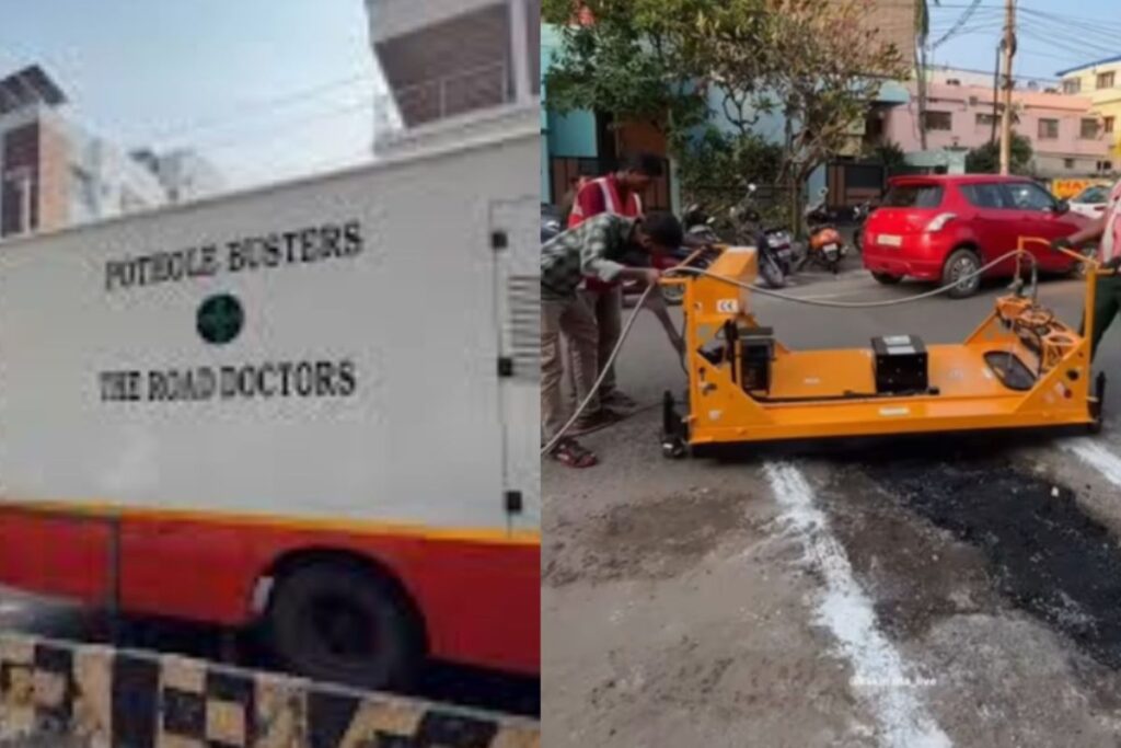 'Best Use Of Taxpayer Money': Andhra Pradesh Deploys 'Road Doctor' To Fix Potholes