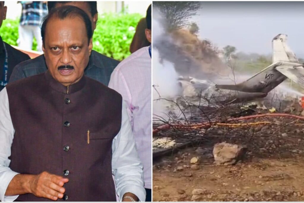 Maharashtra Deputy Chief Minister Ajit Pawar Dies In Plane Crash In Baramati