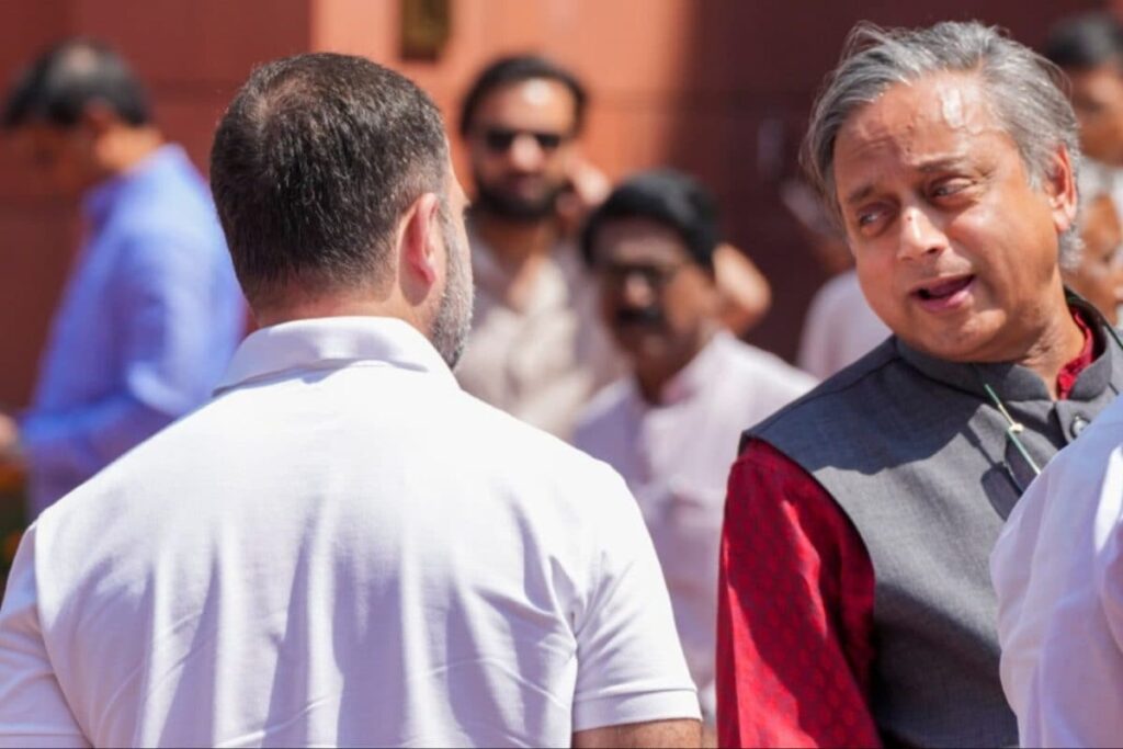 Shashi Tharoor Meets Rahul Gandhi, Mallikarjun Kharge Amid Speculation Of Internal Rift