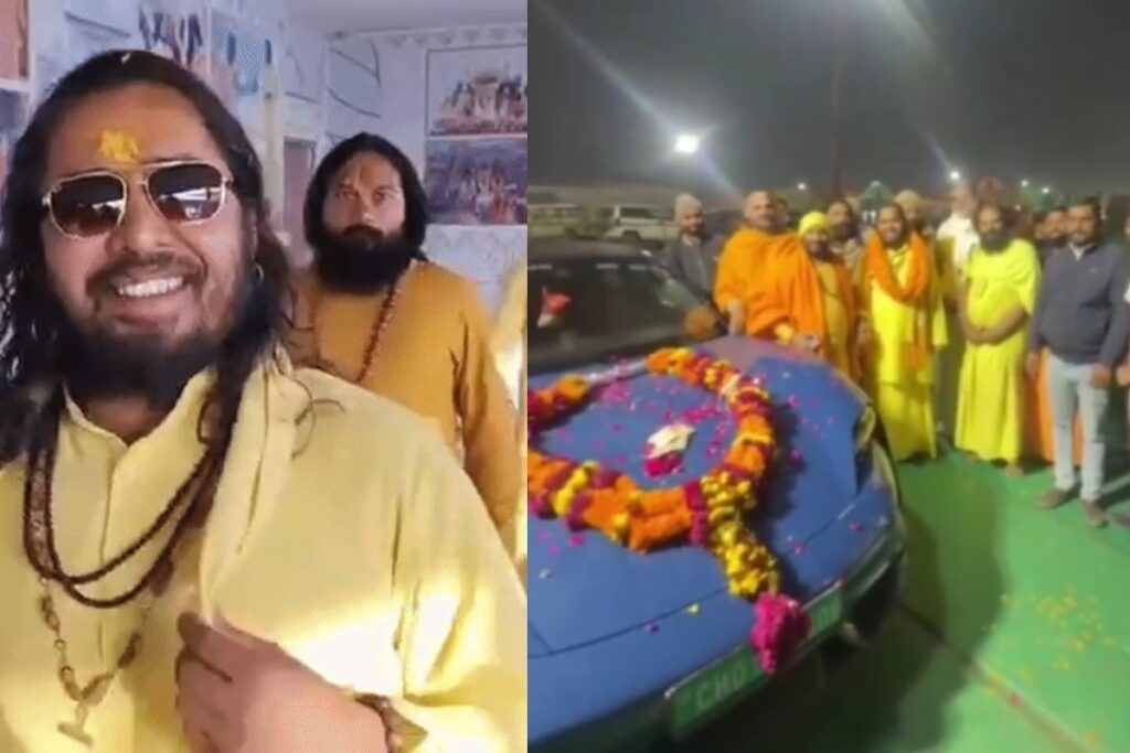 Who is Satua Baba? Spiritual Leader Drives Rs 4-Crore Porsche At Prayagraj's Magh Mela