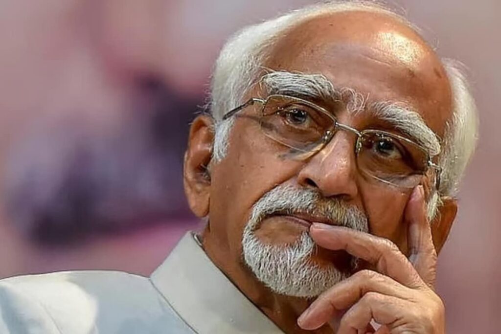 'Congress Ecosystem Eulogises Mahmud Of Ghazni': BJP Hits Out At Hamid Ansari's Remarks
