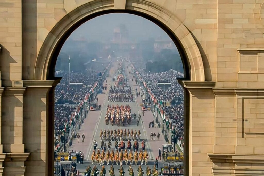 At 77th Republic Day Parade, India Blends 150 Years Of 'Vande Mataram' With Modern Military Might
