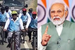'Commendable And Inspiring': PM Modi Lauds Karnataka BJP MLA's Bengaluru-Kanyakumari Cycle Ride