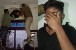 Thief Gets Stuck In Kitchen Exhaust Fan While Attempting Burglary At Kota Home | Video