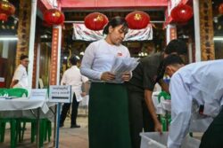 Myanmar Pro-Military Party Claims Majority In Junta-Run Elections