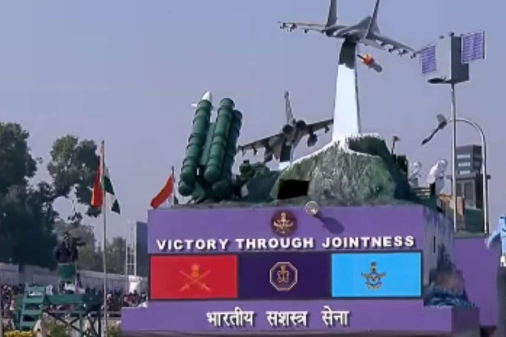 'Victory Through Jointness': Op Sindoor Displayed On Tri-Services Tableau At R-Day Parade 2026