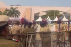 Shot Misfired During Gun Salute At Ajit Pawar’s Last Rites In Baramati | Video