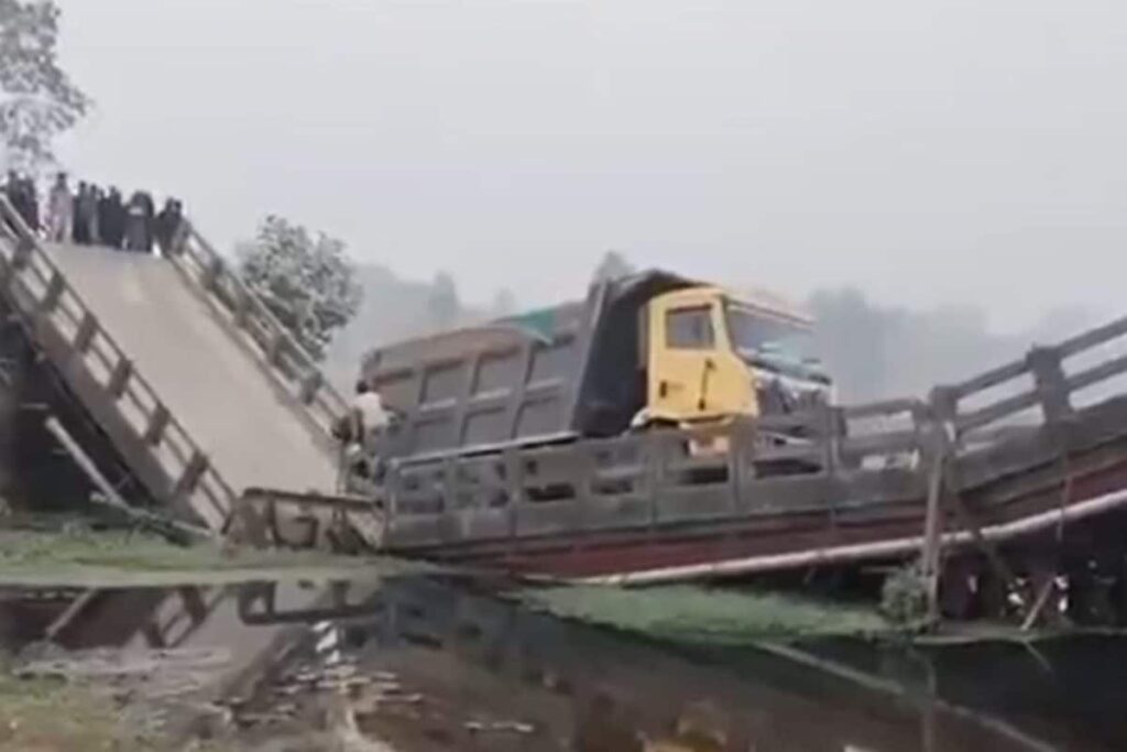 Bridge collapses In Bengal’s Cooch Behar While Truck Was Crossing, BJP Accuses TMC Of Corruption