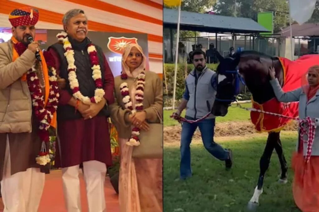 Ex-WFI President Brij Bhushan Singh Receives London Horse Worth Rs 2.5 Crore On Birthday