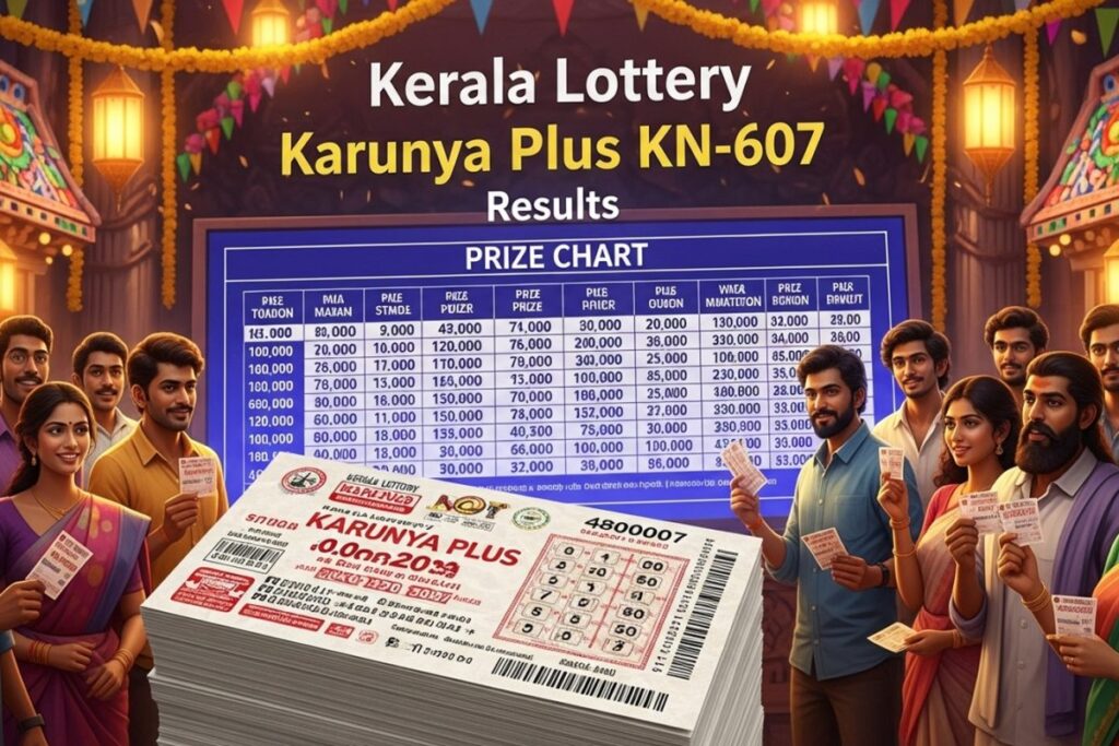 Kerala Lottery Result Today Live: Karunya Plus KN-607 Winning Numbers For 22.01.2026
