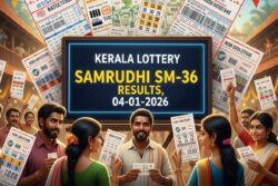 Kerala Lottery Results Today Live: Samrudhi SM-36 Winning Numbers For January 4, 2026
