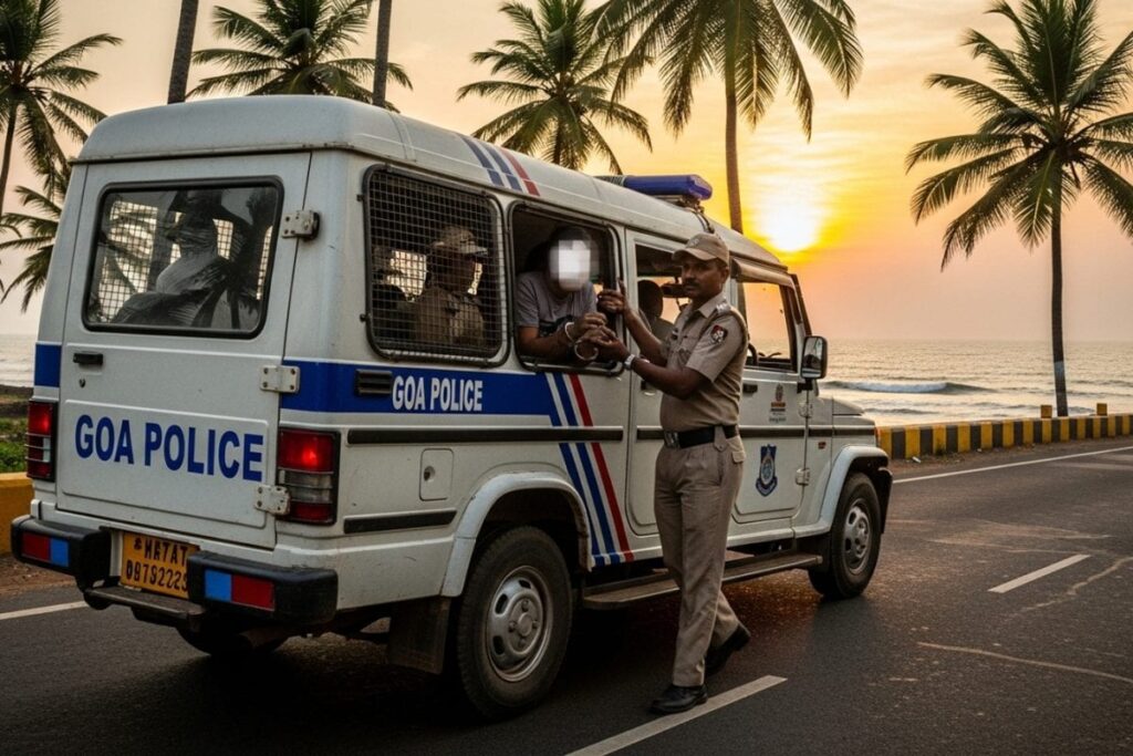Goa Police Team Attacked In Madhya Pradesh By Men On Bikes Attempting To Free Criminal