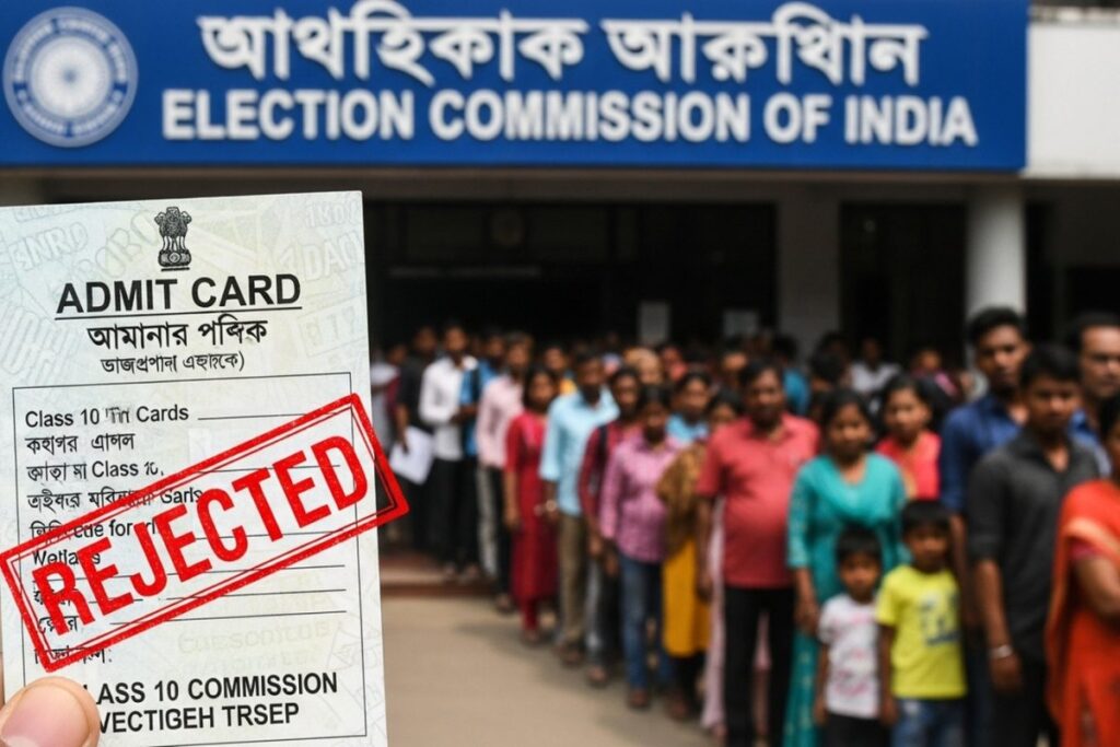 Poll Body Rejects Request To Accept Class 10 Admit Card For Voter Verification In Bengal SIR