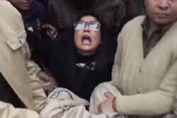 I-PAC Raid Row: Protest By TMC MPs Outside Amit Shah’s Office, Leaders Detained | Video