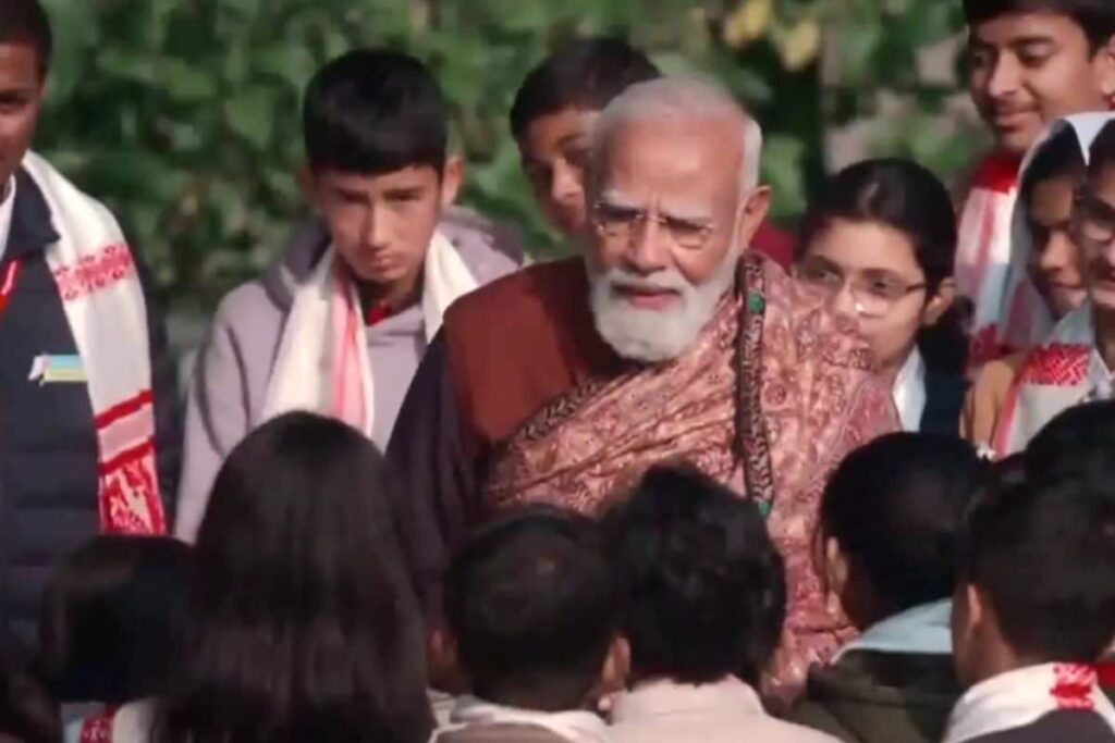 'Don't Waste Time Because It's Cheap': PM Modi Urges Students To Use Internet Responsibly