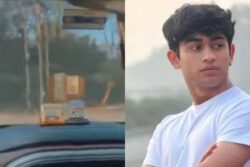 Video Filmed Inside Car Captures Moment When Delhi Teen's Car Collided Head-On With Bike