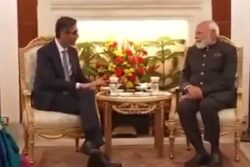 Google CEO Sundar Pichai Meets PM Modi On Sidelines Of AI Impact Summit 2026