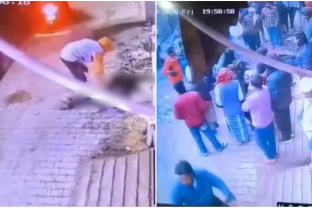 On Camera, Bike-Borne Miscreants Rob Man After He Collapses Due To Heart Attack On Delhi Street