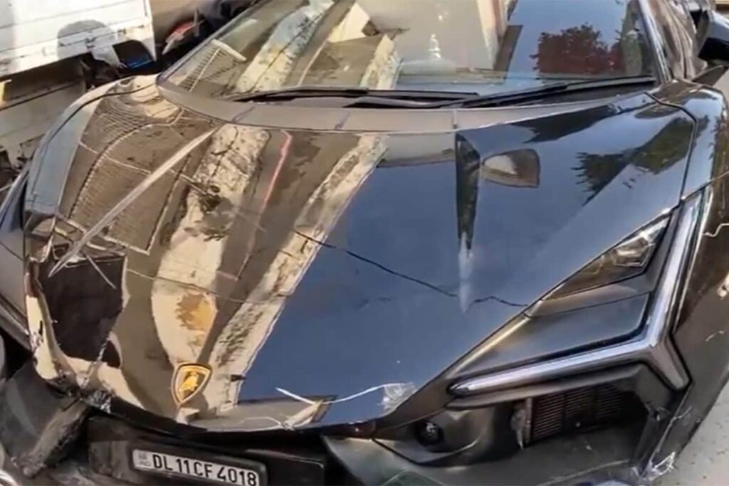 Kanpur Lamborghini Crash: FIR Initially Said Driver Unidentified, Later Named Tobacco Tycoon's Son