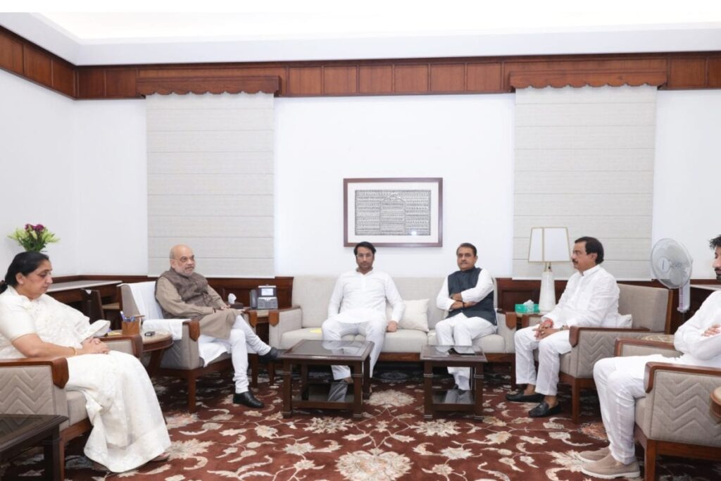 'Ajit Pawar’s Vision Is Our Shared Duty': Amit Shah After Meeting Sunetra Pawar In Delhi